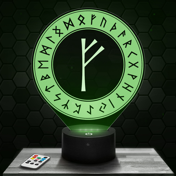 Fehu Rune
  3D LED lamp