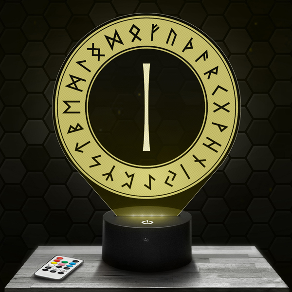 Isa Rune
  3D LED lamp