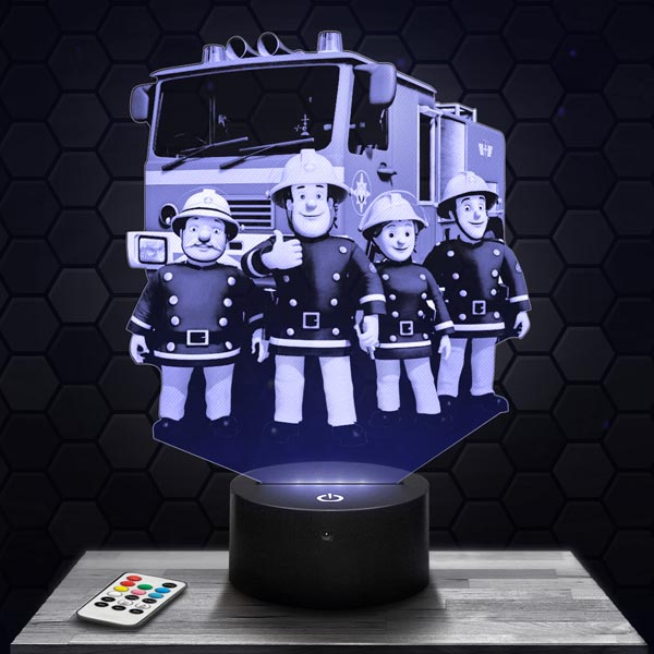 Fireman
  Sam 3D LED Lamp