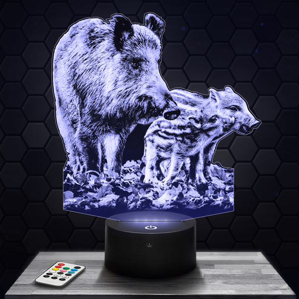 Wild boar
  3D LED lamp