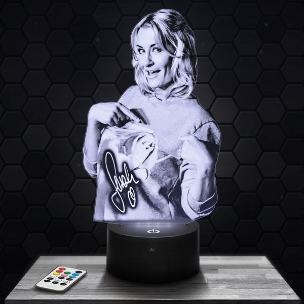 Sarah
  Connor 3D LED Lamp