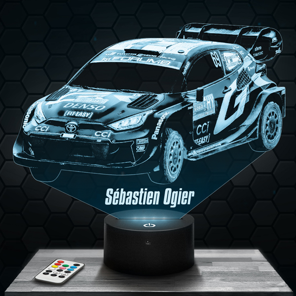 Sébastien
  Ogier 2024 3D LED lamp