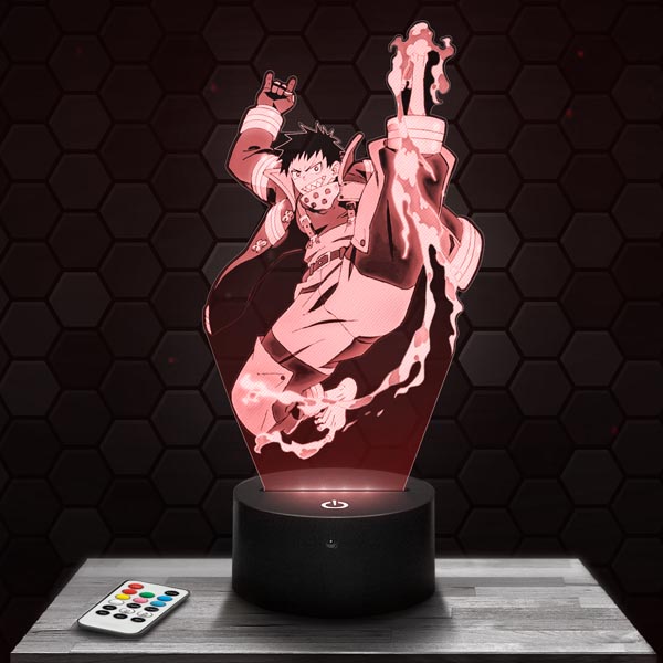 Fire Force
  – Shinra Kusakabe 3D LED Lamp