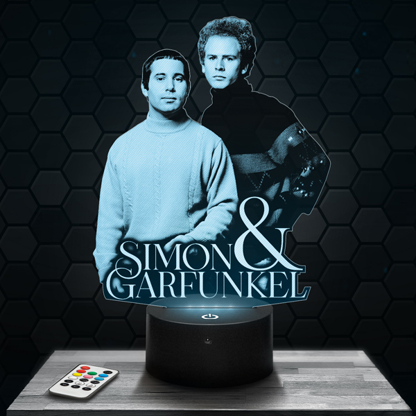 Simon
  & Garfunkel 3D LED lamp