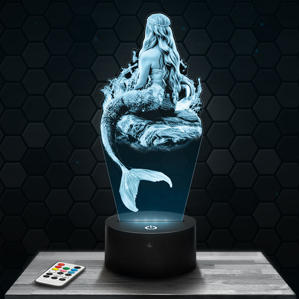 Mermaid 3D
  LED lamp