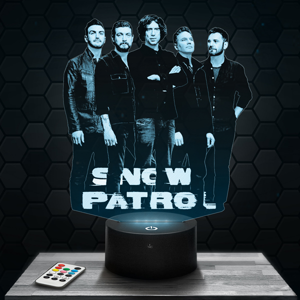 Snow
  Patrol 3D LED lamp