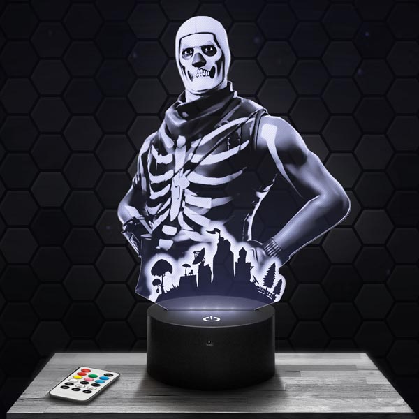 Fortnite –
  Skull Trooper 3D LED Lamp