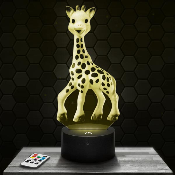 Sophie the
  Giraffe 3D LED Lamp