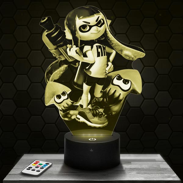 Splatoon
  3D LED Lamp