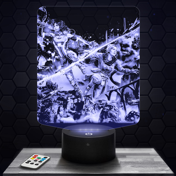 Split
  Fiction 3D LED lamp