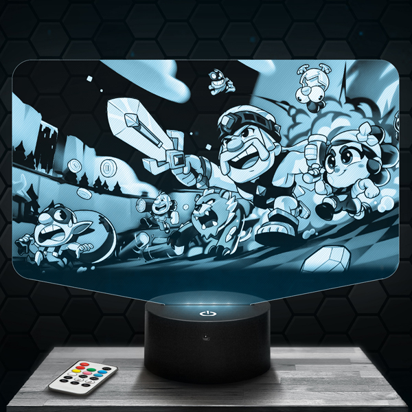 Squad
  Busters 3D LED lamp