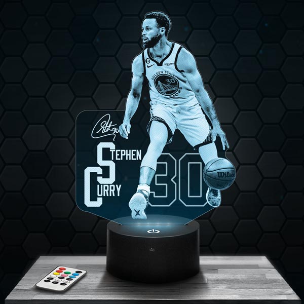 Stephen
  Curry 3D LED Lamp