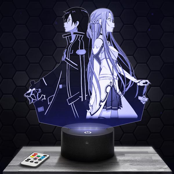 Sword Art
  Online 3D LED Lamp