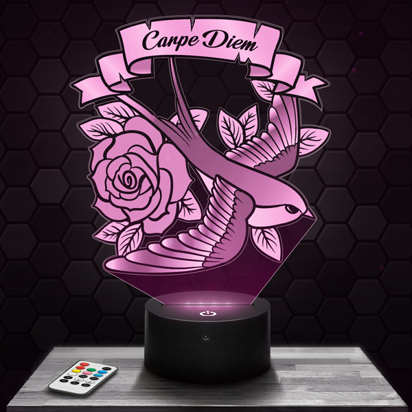 Swallows
  Vintage Style Tattoo 3D LED lamp