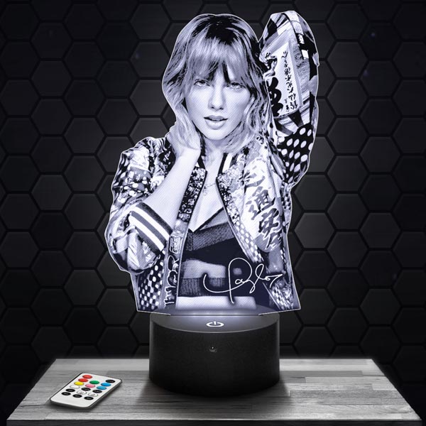 Taylor
  Swift 3D LED Lamp
