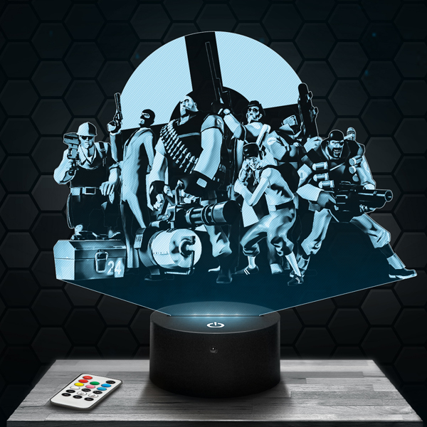 Team
  Fortress 2 3D LED lamp