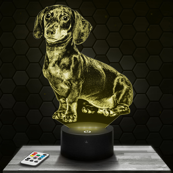 Dachshund
  3D LED lamp