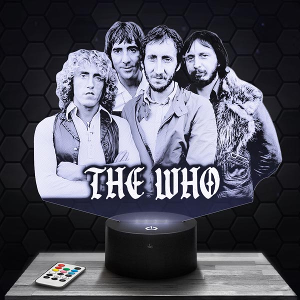 The Who 3D
  LED Lamp