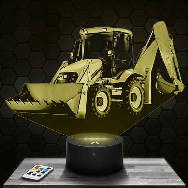 Backhoe
  Loader 3D LED Lamp