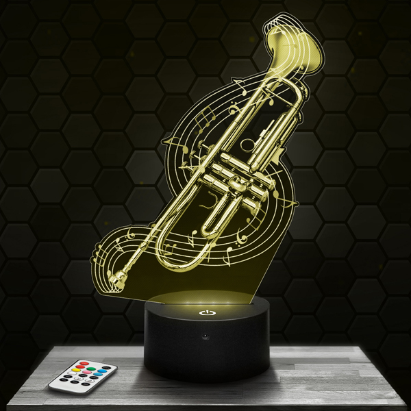 Trumpet 3D
  LED lamp