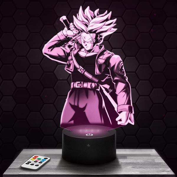 Dragon
  Ball Z Trunks Super Saiyan 3D LED Lamp