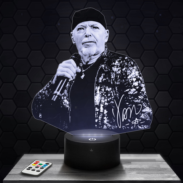 Vasco
  Rossi 3D LED lamp