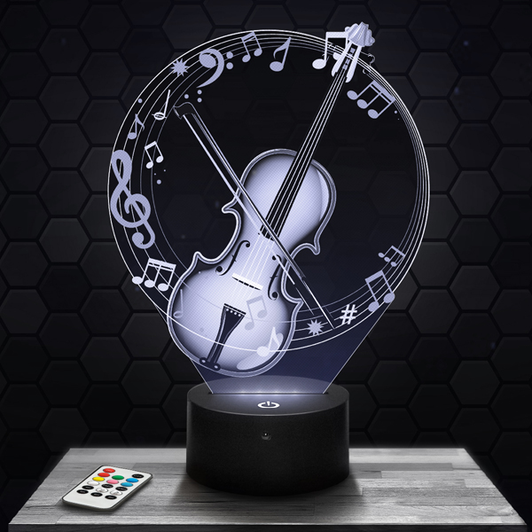 Violin 3D
  LED lamp