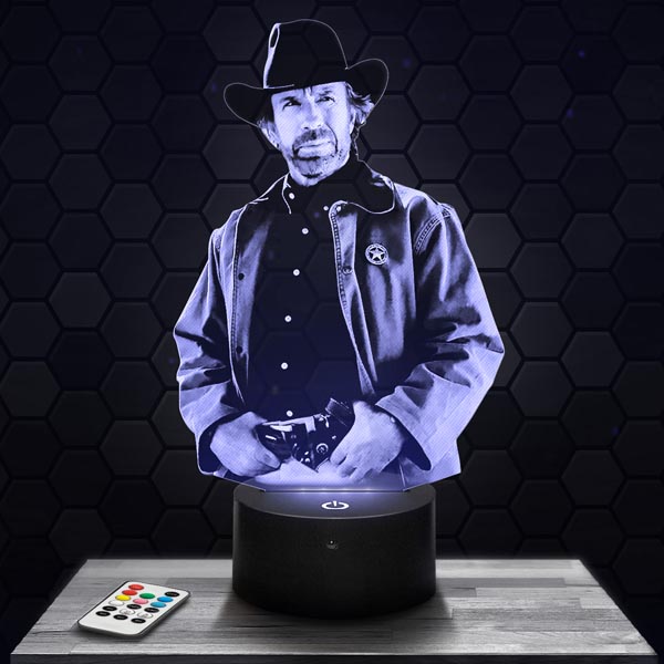Walker
  Texas Ranger 3D LED Lamp