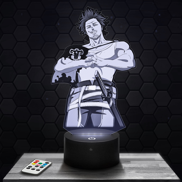 Yami –
  Black Clover 3D LED lamp