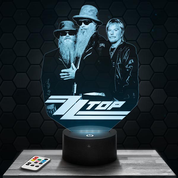 ZZ Top 3D
  LED Lamp